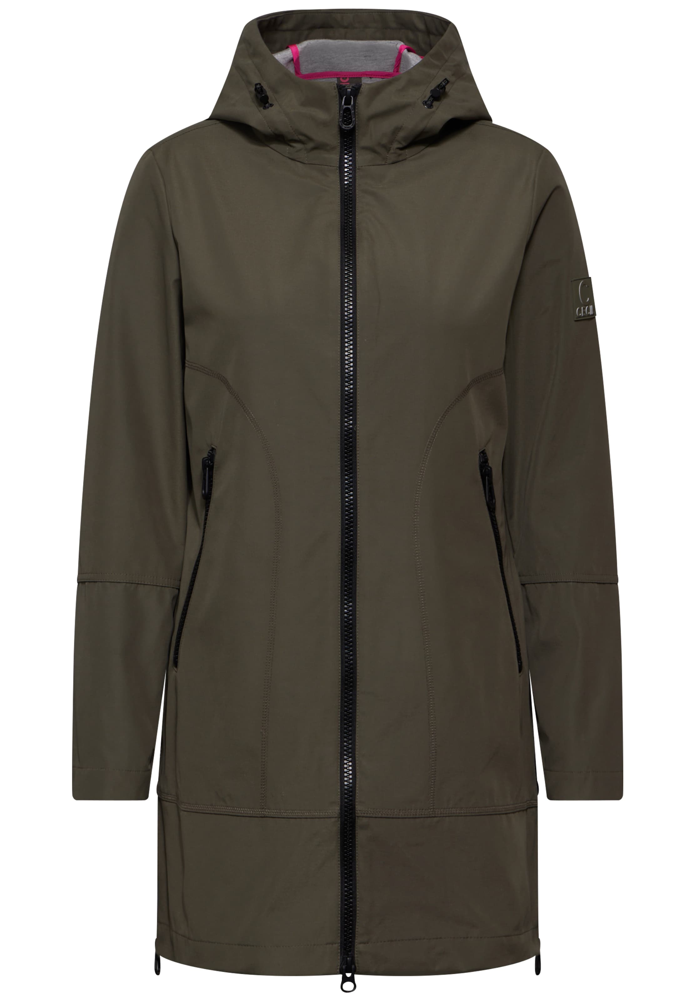 CECIL Übergangsmantel in Grün: Vorderseite