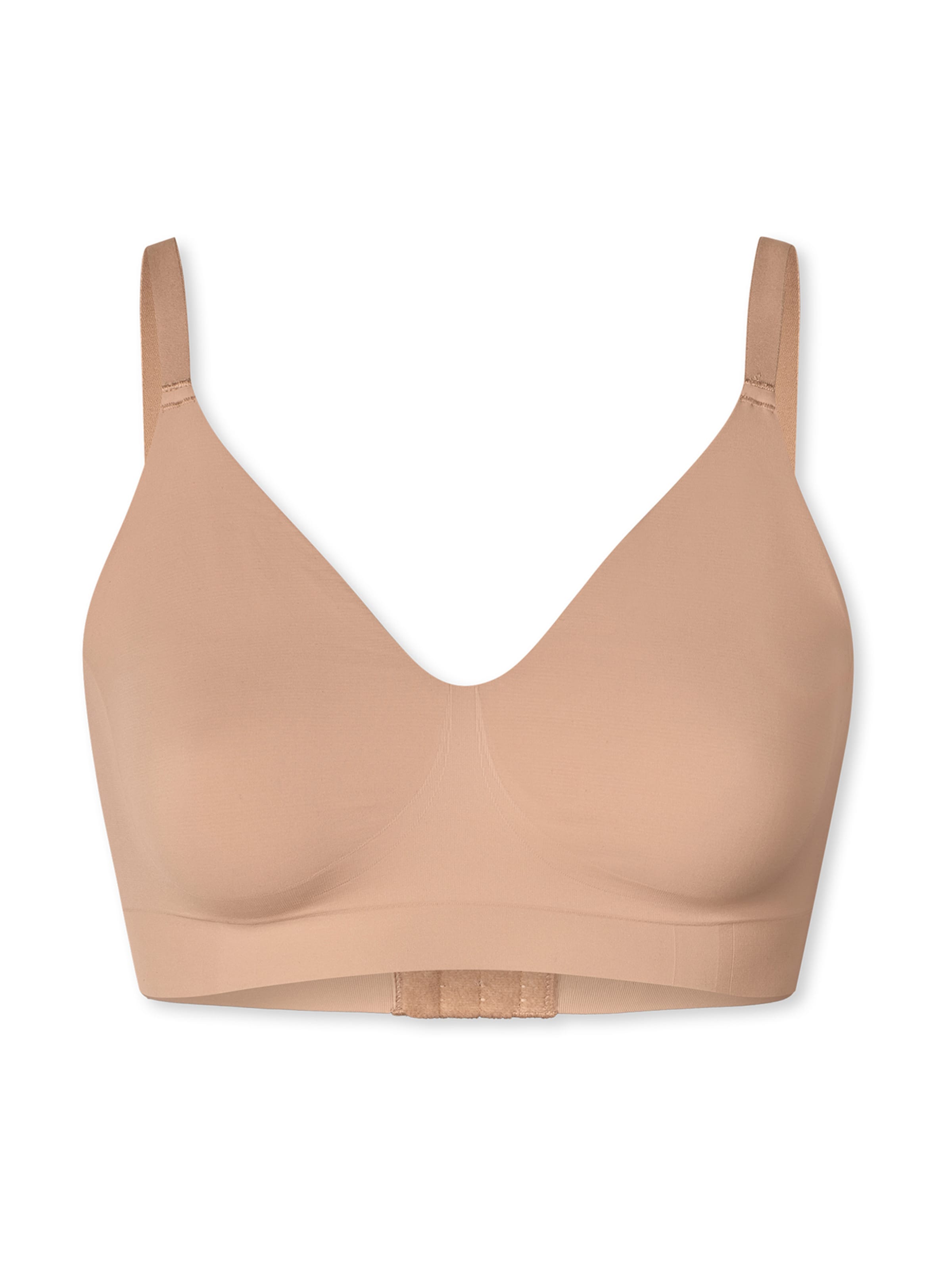 SCHIESSER Top ' Seamless Contouring ' in Beige: voorkant