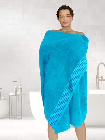 Lashuma Towel 'Lugano' in Blue: front