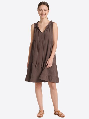 Robe d’été 'Buki' Seasons of April en marron