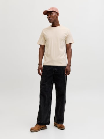JACK & JONES T-Shirt in Beige