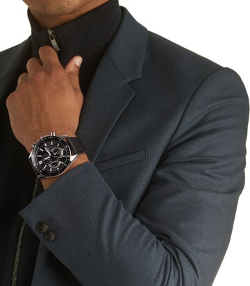 CASIO Analog Watch in Black: front