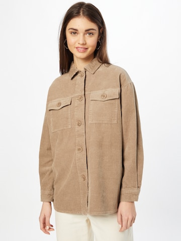 OVS Blouse 'GIACCA CAMICIA' in Beige: front