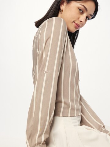 Kaffe Blouse 'Stridy' in Beige