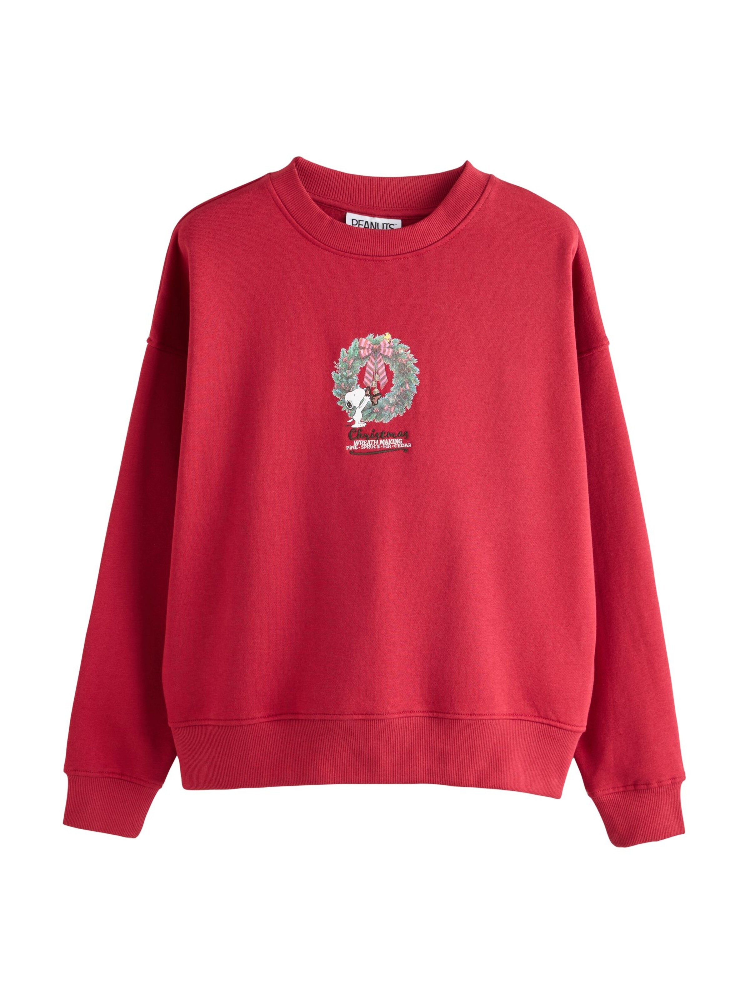 Next - Sudadera 'Snoopy' en rojo: frente