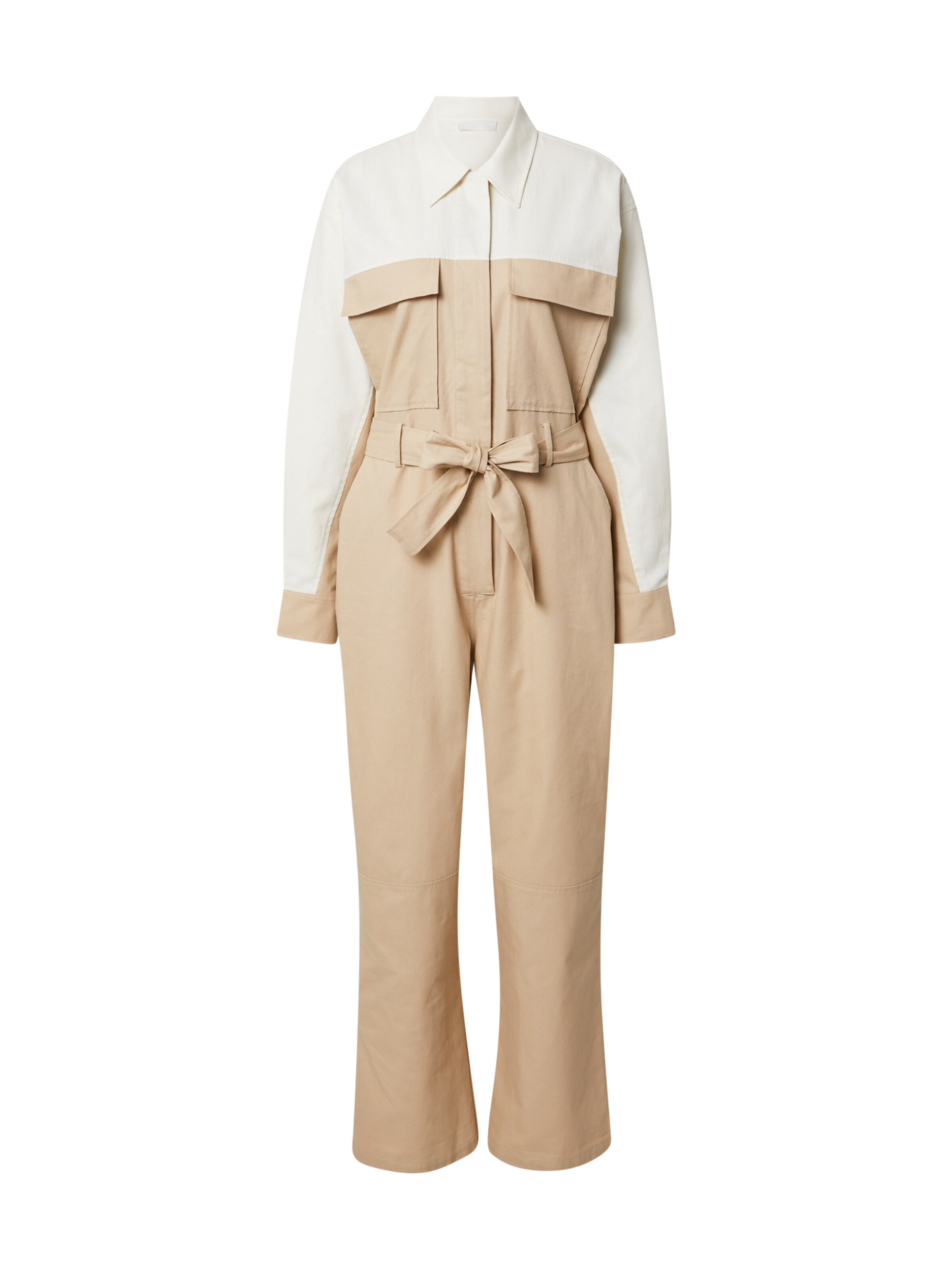 LeGer by Lena Gercke Jumpsuit Sonja in Sand, Creme 