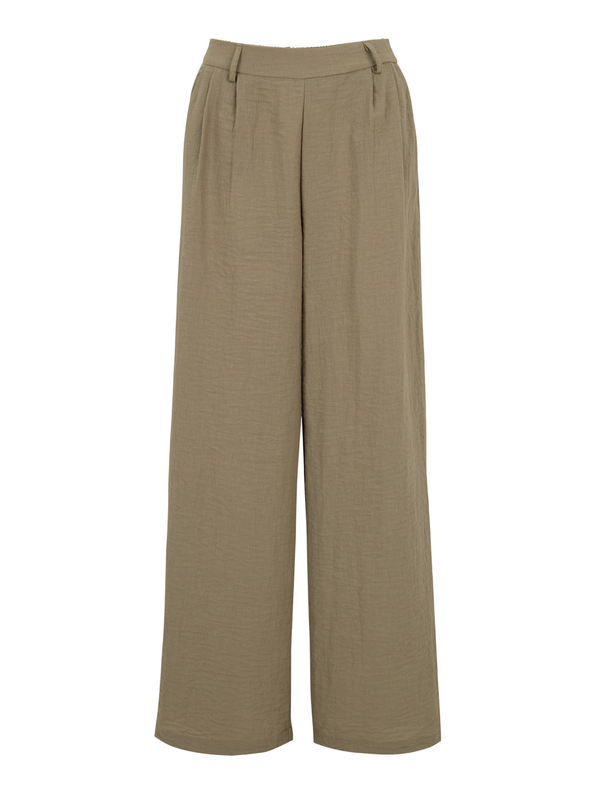 Loosefit Pantalon à pince 'ONLEMMIA' Only Tall en vert : devant