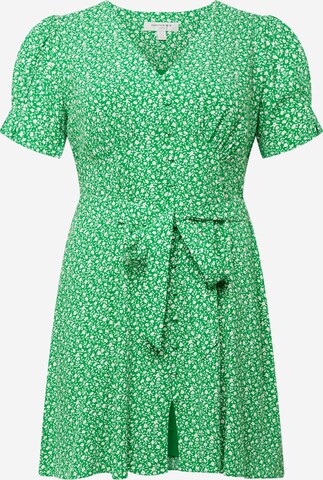 Forever New Curve Summer Dress 'Quinn' in Green: front