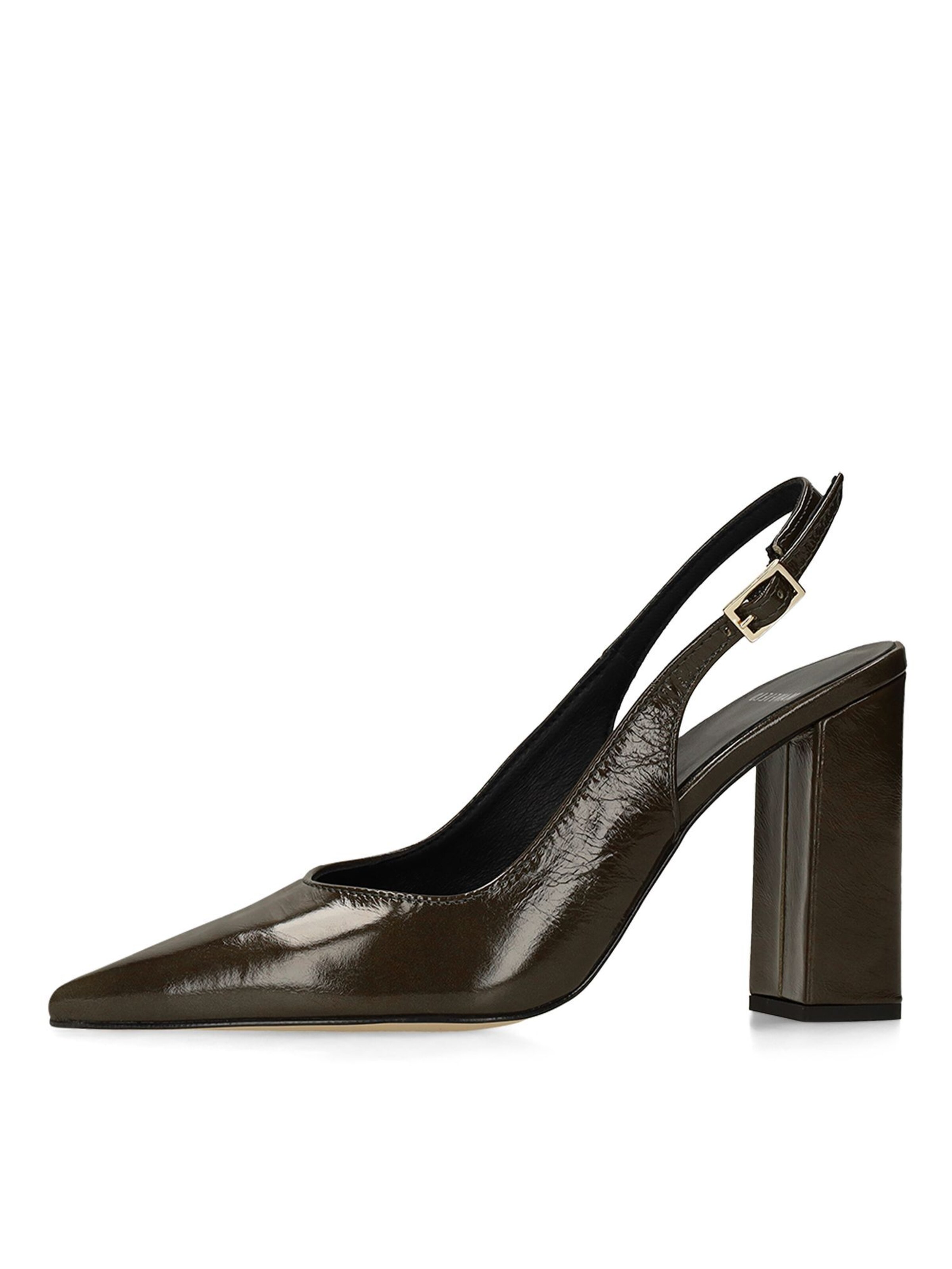 MANFIELD Pumps in Groen: voorkant