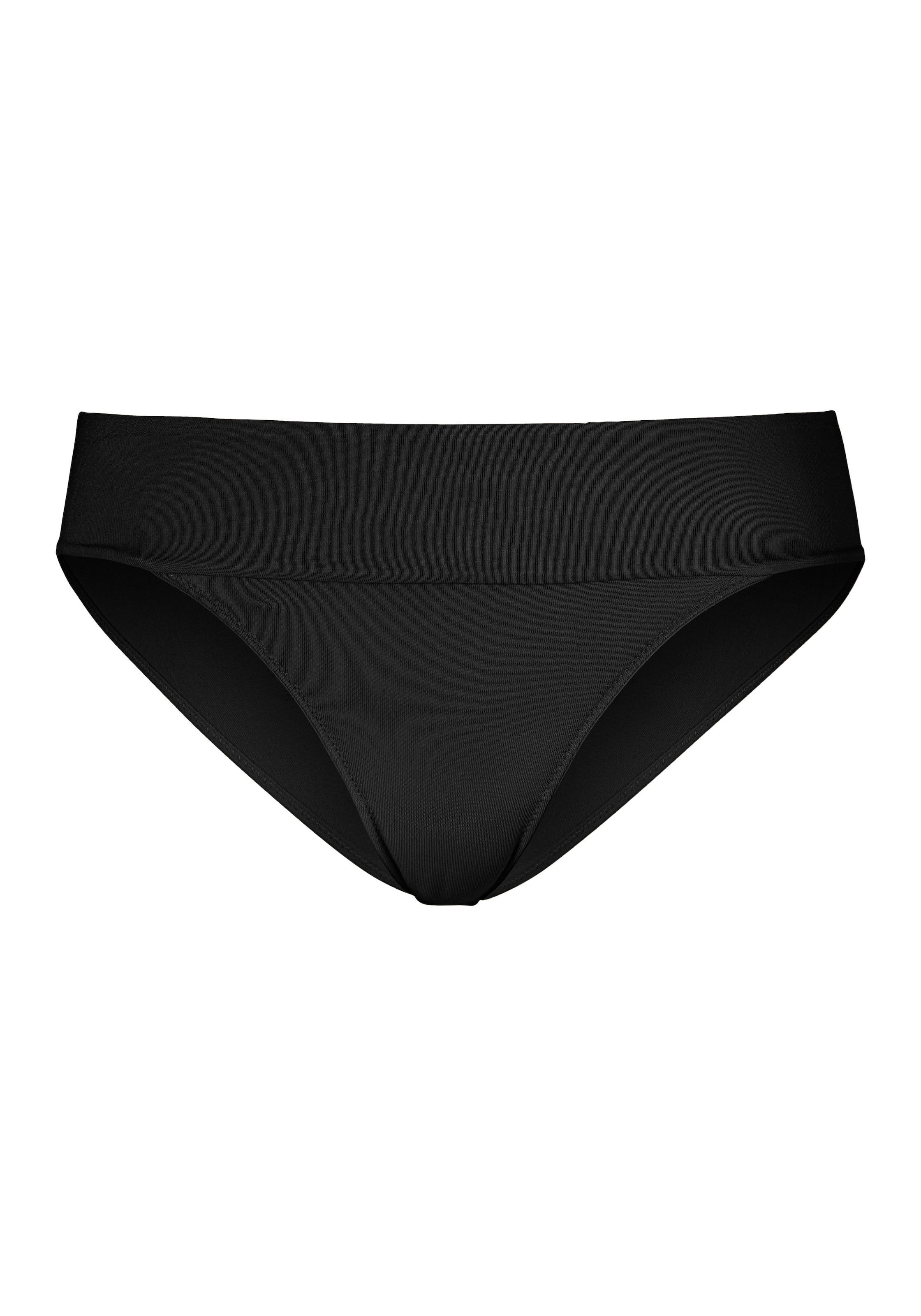 Slip LASCANA en noir : devant