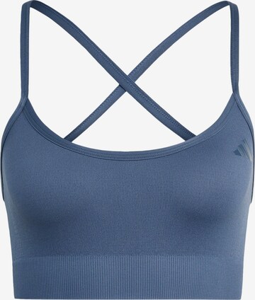 ADIDAS PERFORMANCE - Sujetador deportivo 'Essentials' en azul: frente