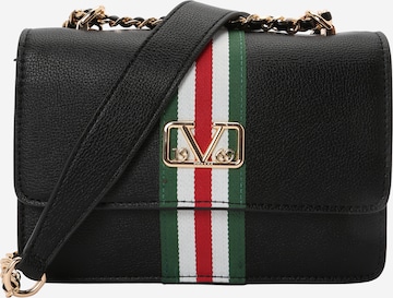 Geantă de umăr de la 19V69 ITALIA pe negru: față