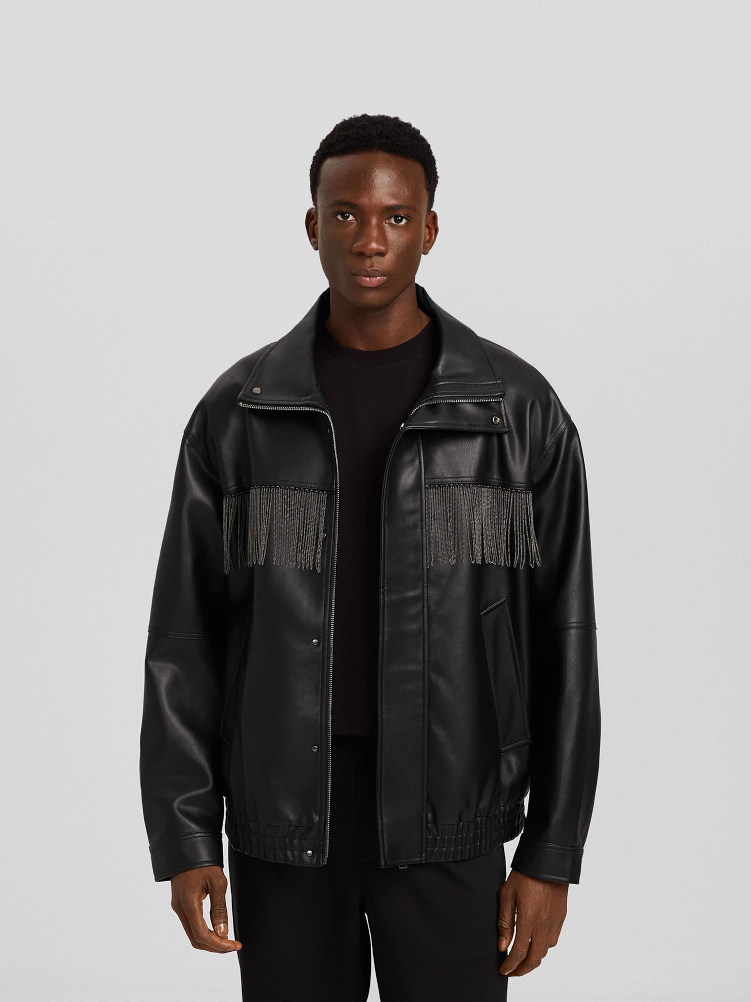 Leather jacket deals car price