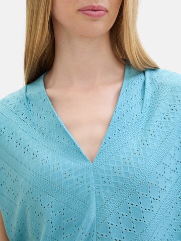 TOM TAILOR Blouse in Blauw