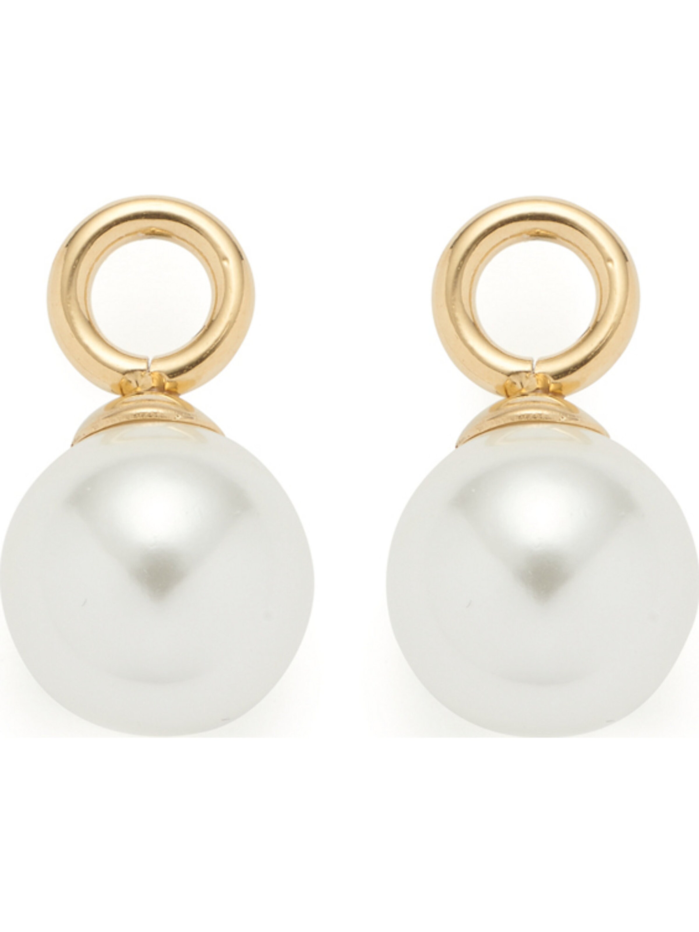 LEONARDO Anhänger in Weiß: Vorderseite