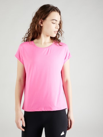 ONLY PLAY - Camisa funcionais 'AUBREE' em rosa: frente