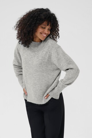 Kaffe - Jersey 'KAStary' en gris: frente