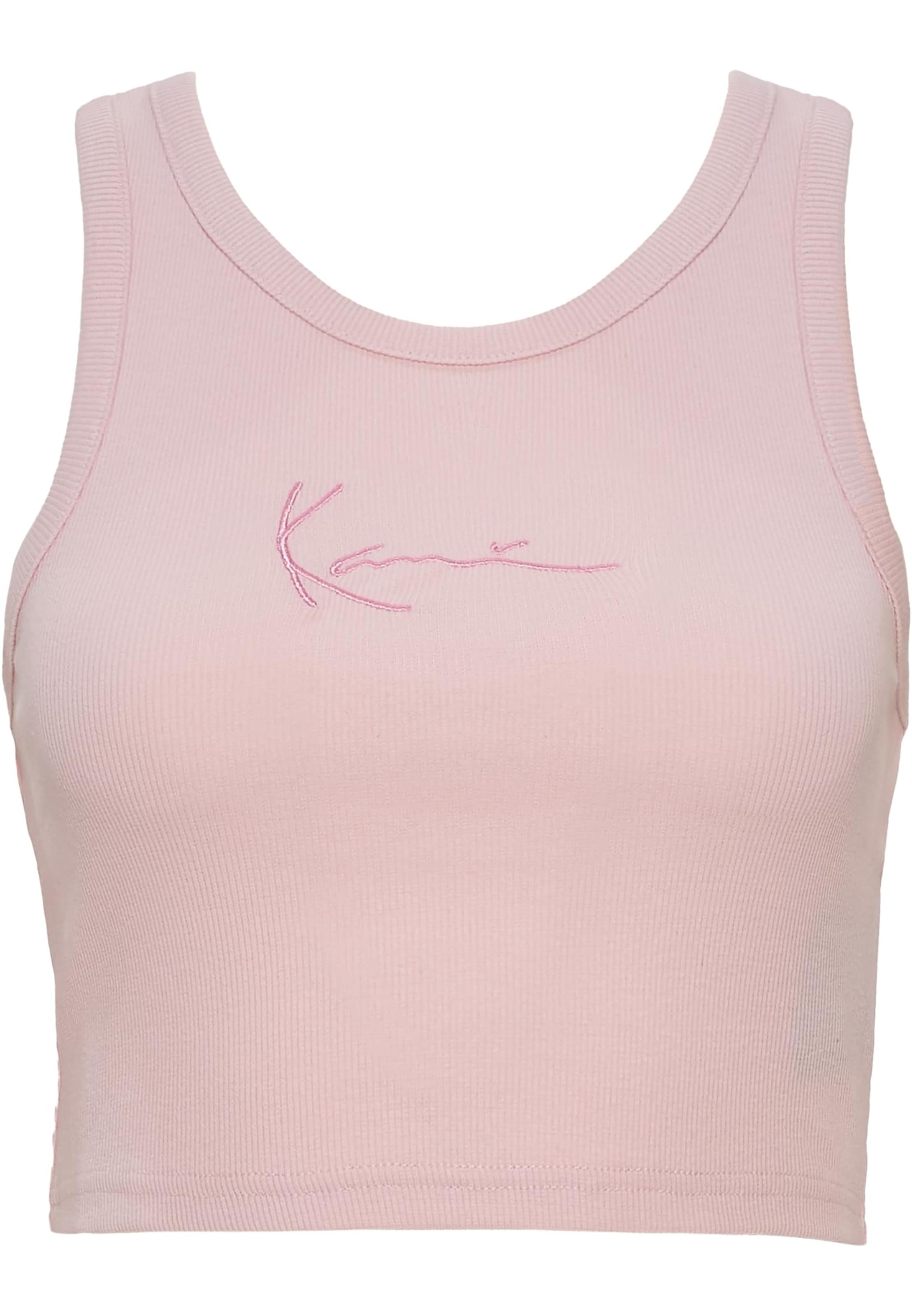 Karl Kani Top in Roze: voorkant