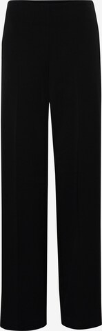 Fransa Loose fit Chino Pants in Black: front