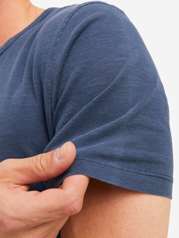 JACK & JONES Shirt 'Split' in Blue