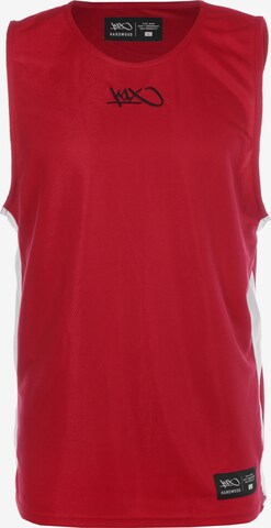 K1X Performance Shirt 'Triple Double' in Red: front