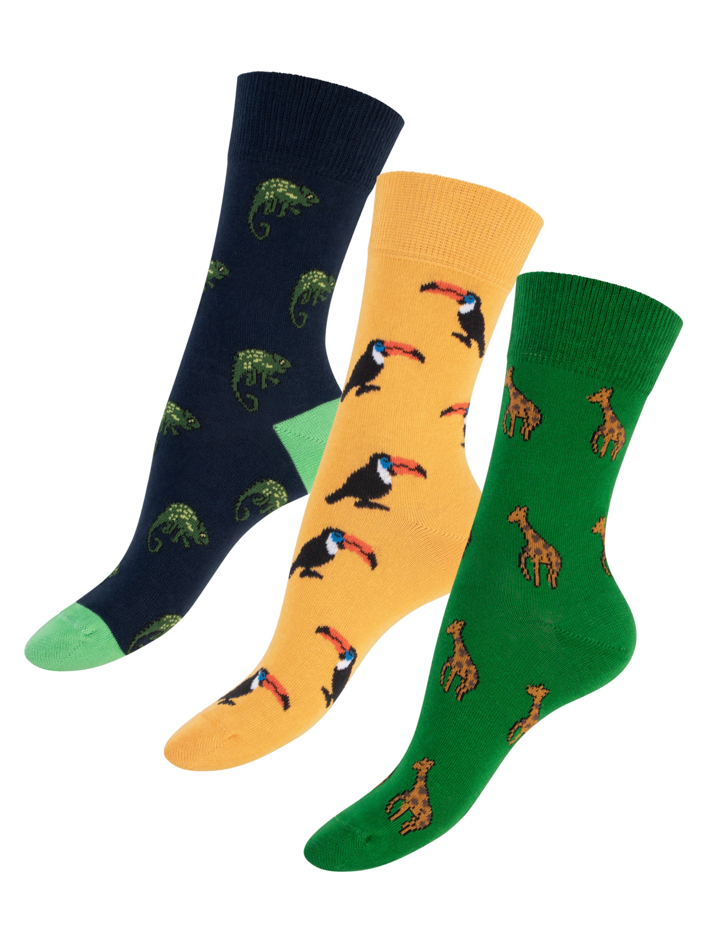 footstar Socken‌‌‌ in Gelb: Vorderseite