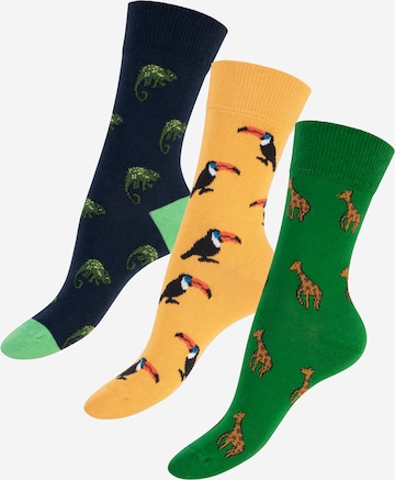 footstar Socken in Gelb: Vorderseite