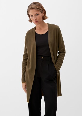 Cardigan s.Oliver en vert : devant