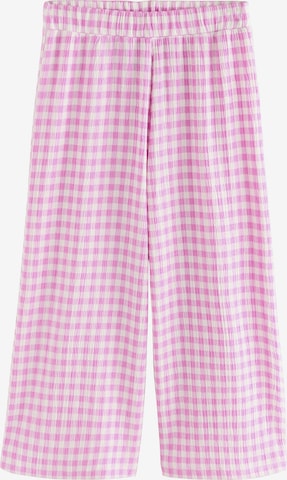 rožinė Next Plačios klešnės Kelnės: priekis