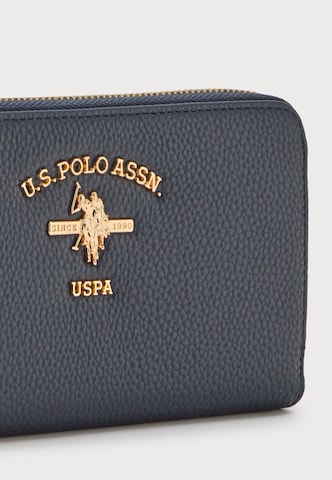 U.S. POLO ASSN. Peněženka – modrá: přední strana