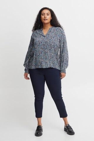 Fransa Slimfit Broek 'Zalin Pa 4' in Blauw