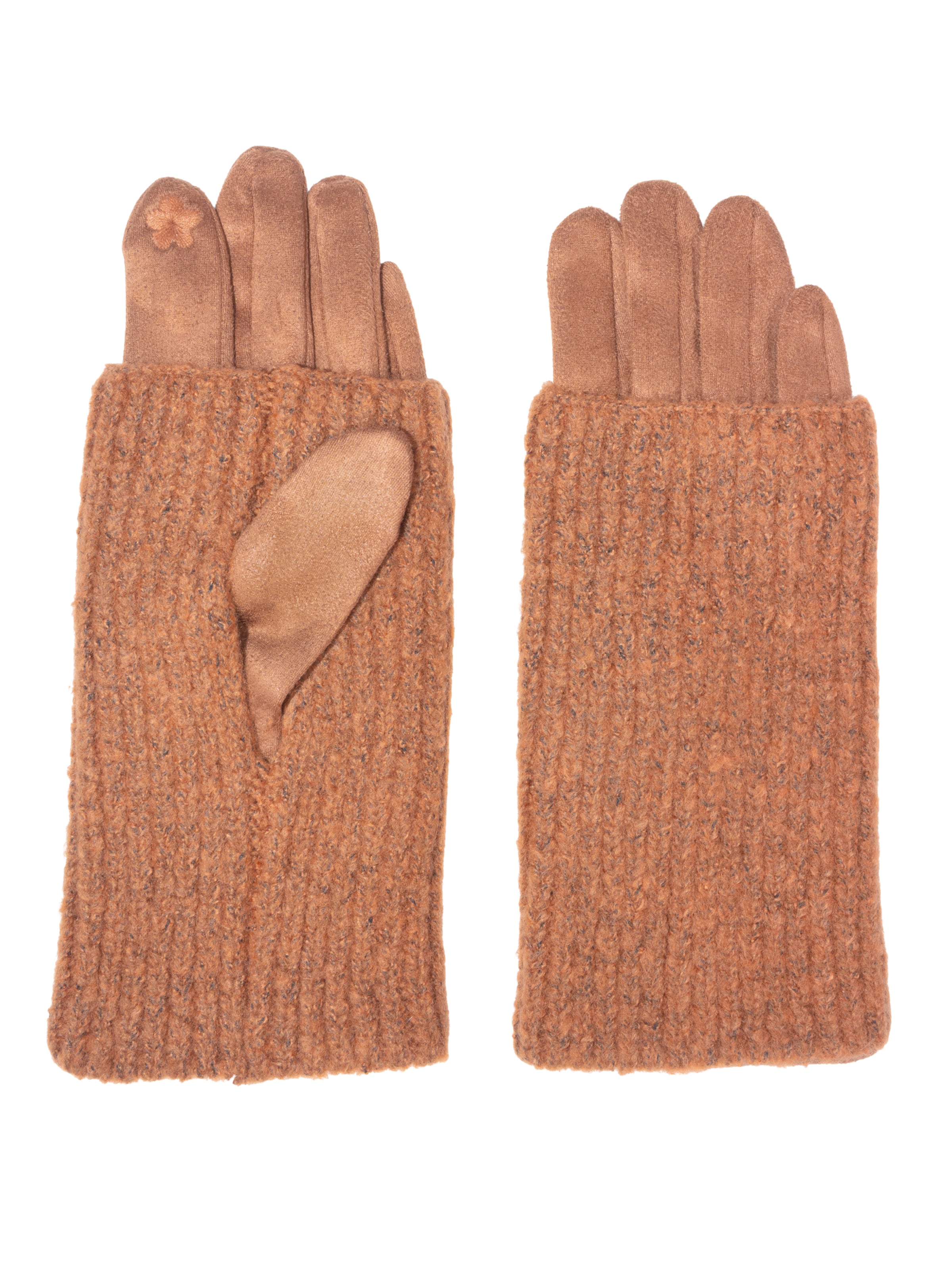 Gants 'Lumi' Seasons of April en marron : devant