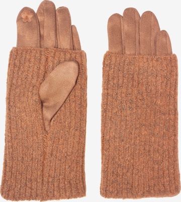 Gants 'Lumi' Seasons of April en marron : devant