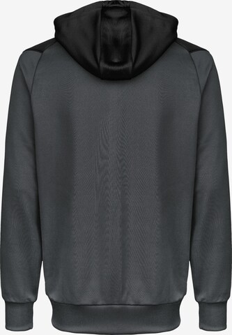 UMBRO Athletic Zip-Up Hoodie in Black