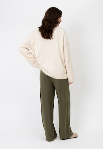 Pullover extra large 'Moani' di OH APRIL in beige