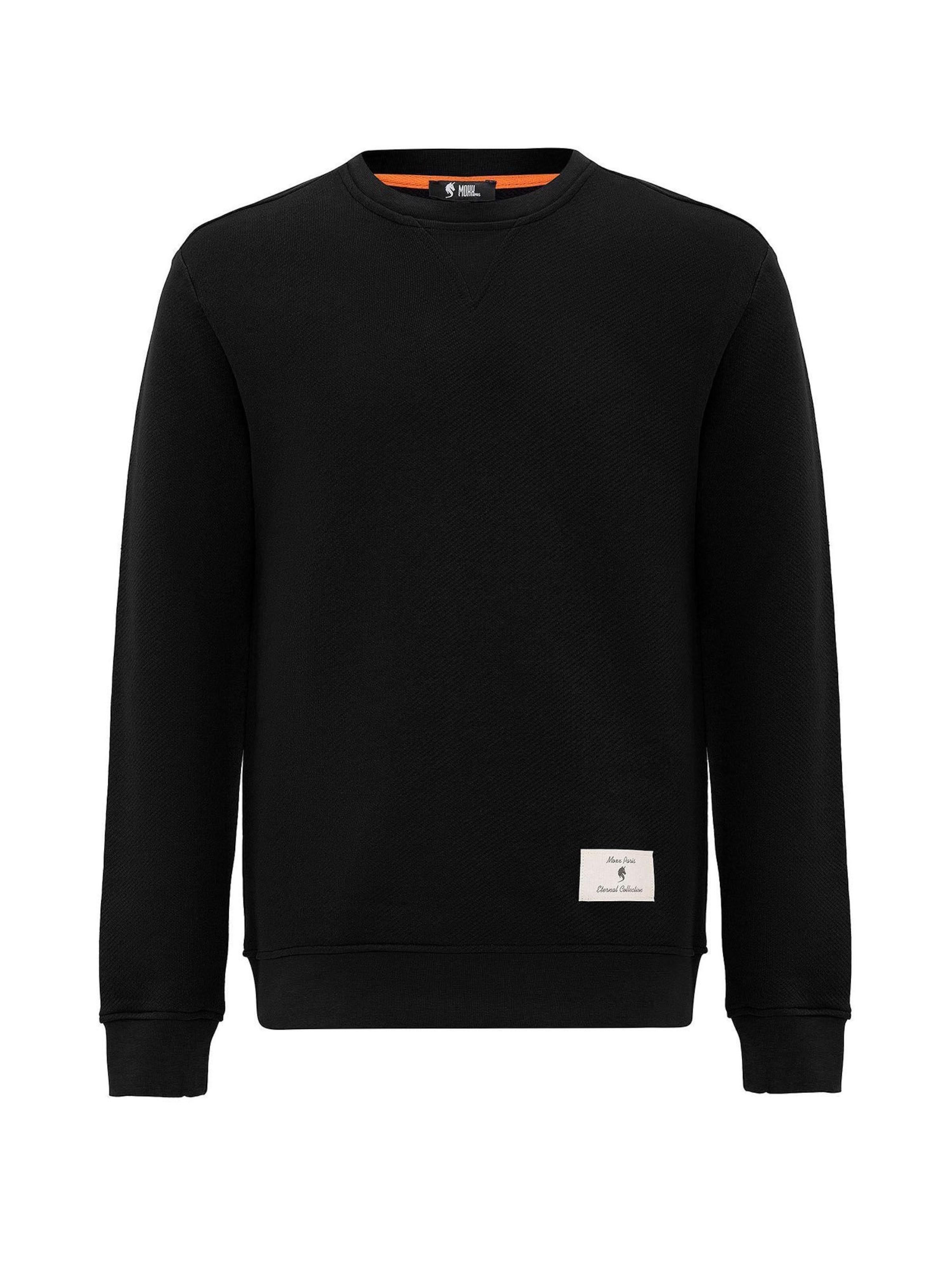 Moxx Paris Пуловер в черно: отпред