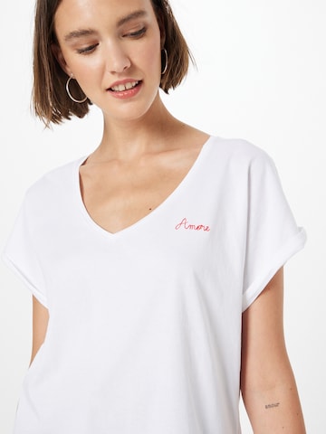 Maison Labiche T-Shirt 'CHATEAU' in Weiß