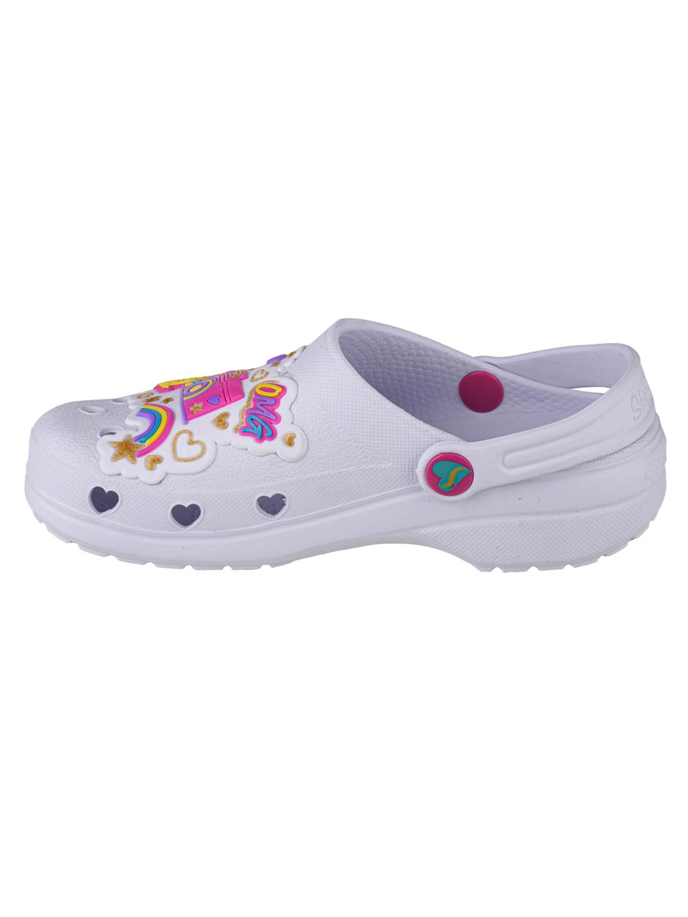 SKECHERS Sandalen 'Heart Charmer Photobomb' in Wit