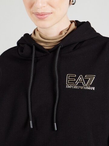 Felpa 'VISIBILITY' di EA7 Emporio Armani in nero