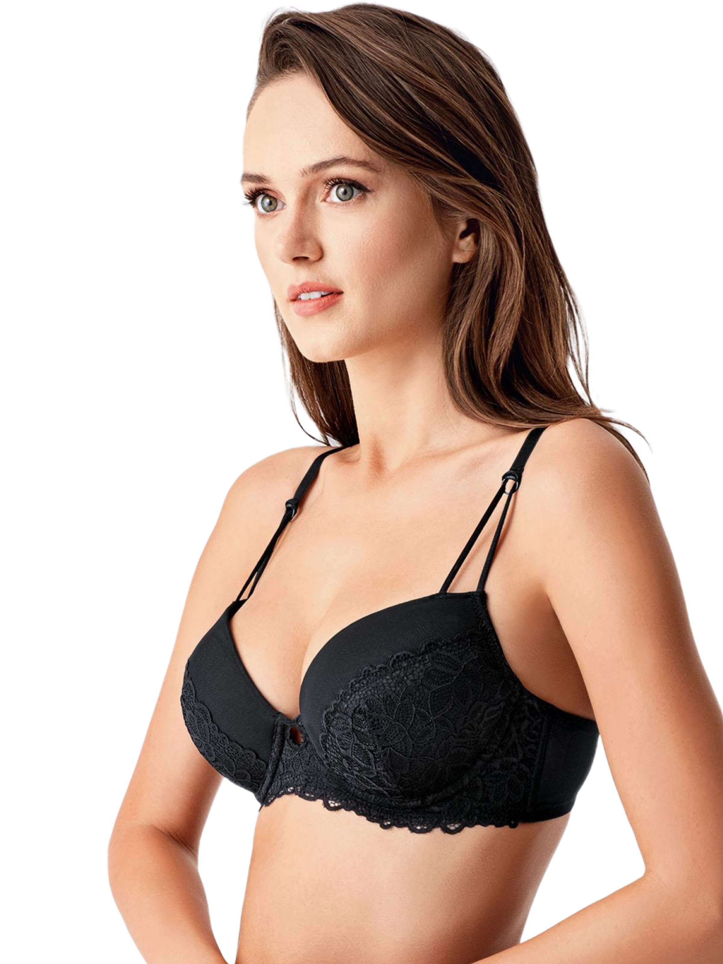 C&City Push-up Bra in Black