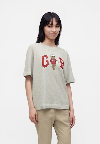 GAP T-Shirt 'BRANNAN' in Grau: Vorderseite