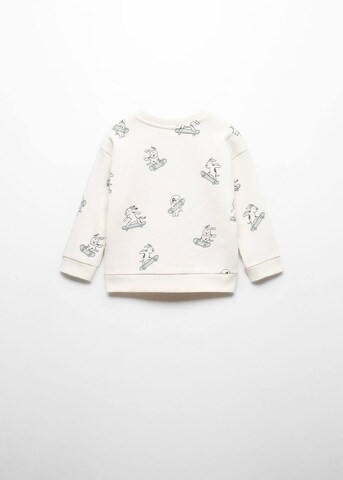 MANGO KIDS Sweatshirt 'Aopskate' in Weiß