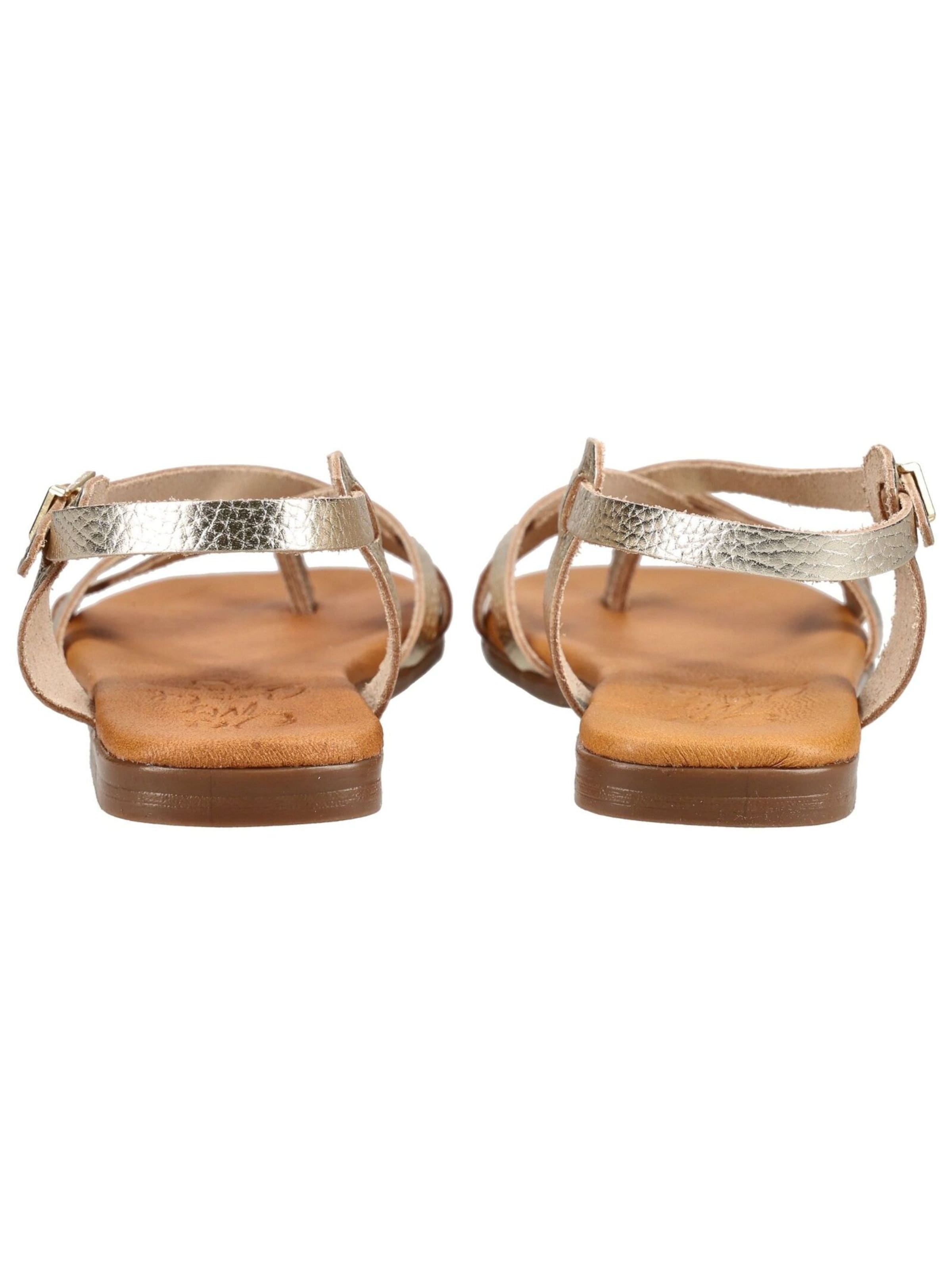 Oh! My Sandals Zehentrenner in Gold