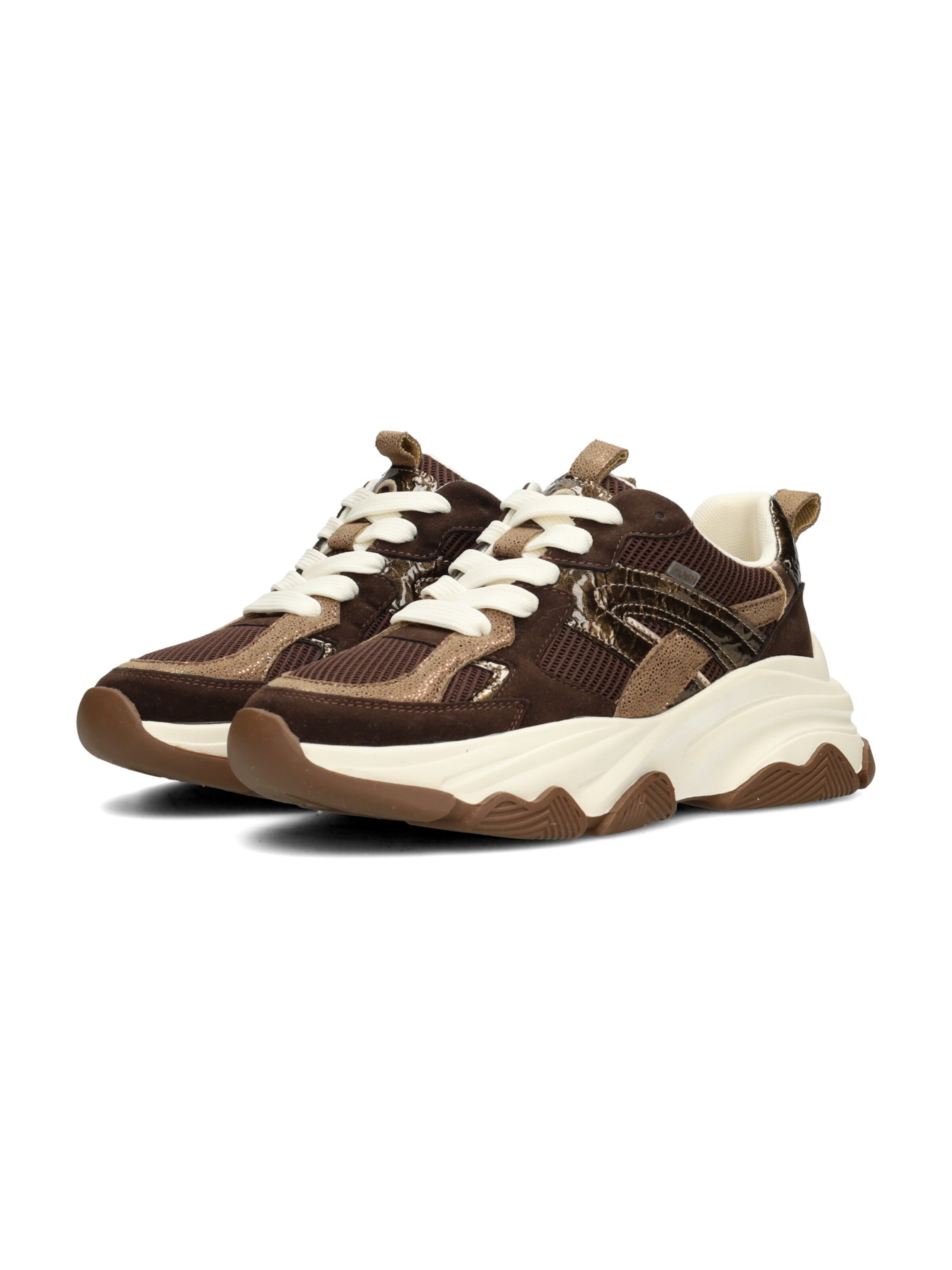 POSH by Poelman Sneakers laag in Bruin