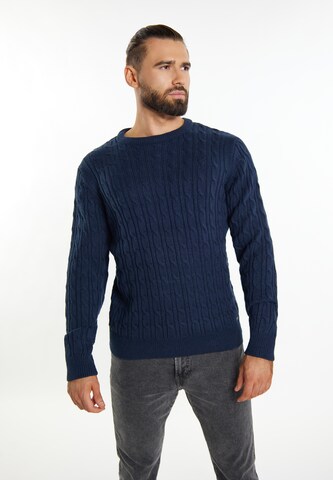 DreiMaster Vintage Pullover 'Imane' in Blau: predná strana