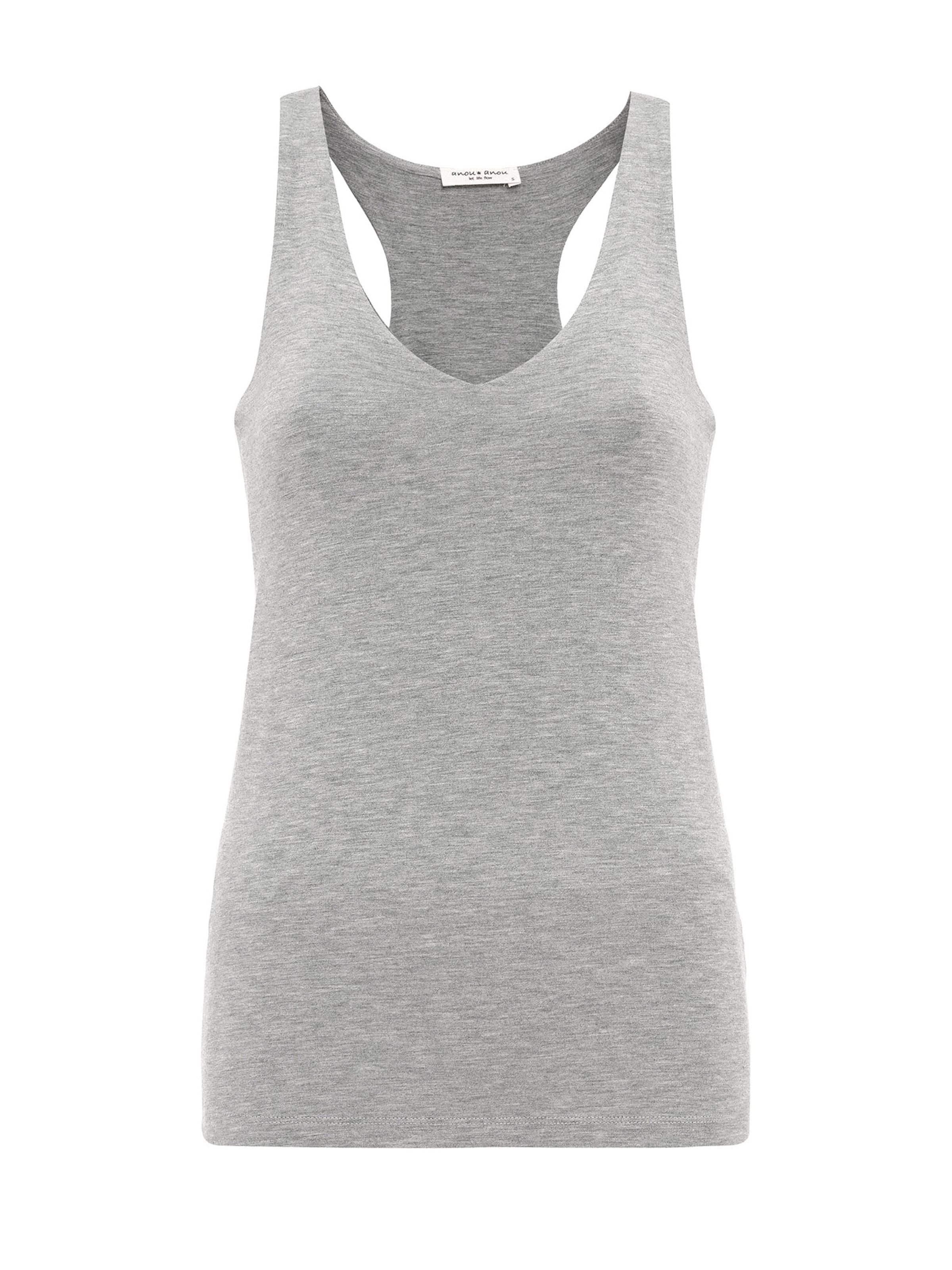 Anou Anou Топ в сиво: отпред