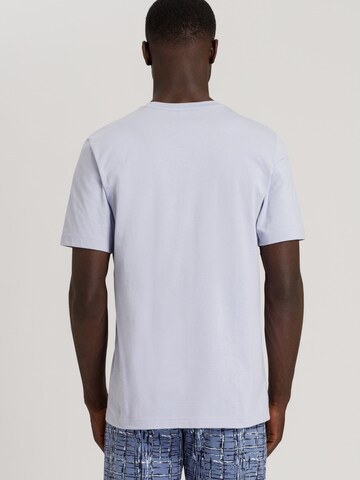 Hanro T-Shirt  ' Living Shirts ' in Blau