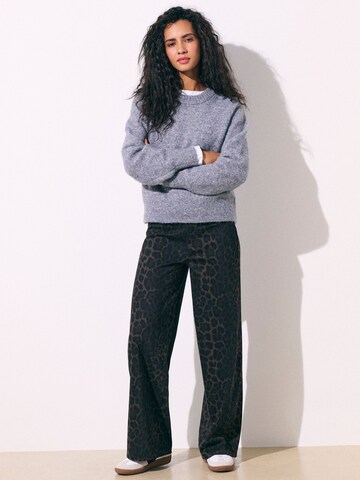 Next Wide leg Broek in Bruin