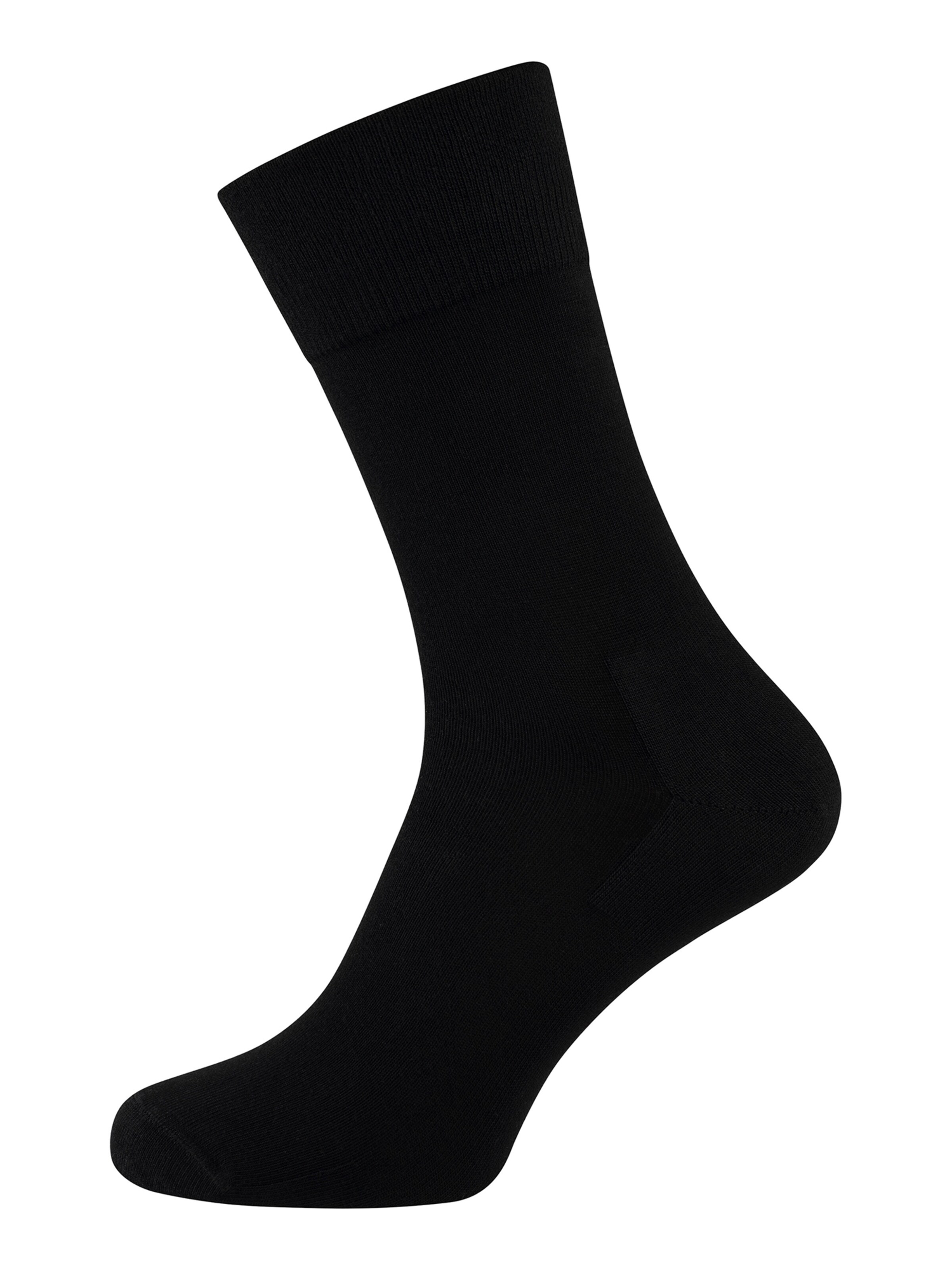 Nur Der Socks 'Weich & Haltbar' in Black
