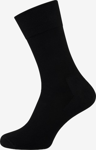 Nur Der Socken 'Weich & Haltbar' in Schwarz